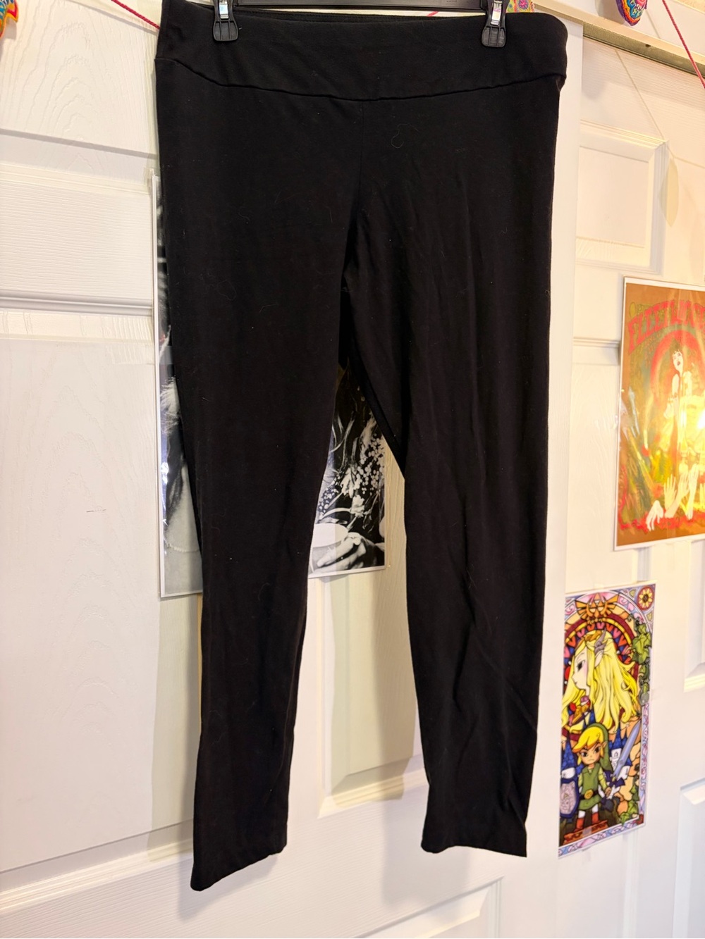 Time and Tru Black Women’s Leggings - Solid Black
